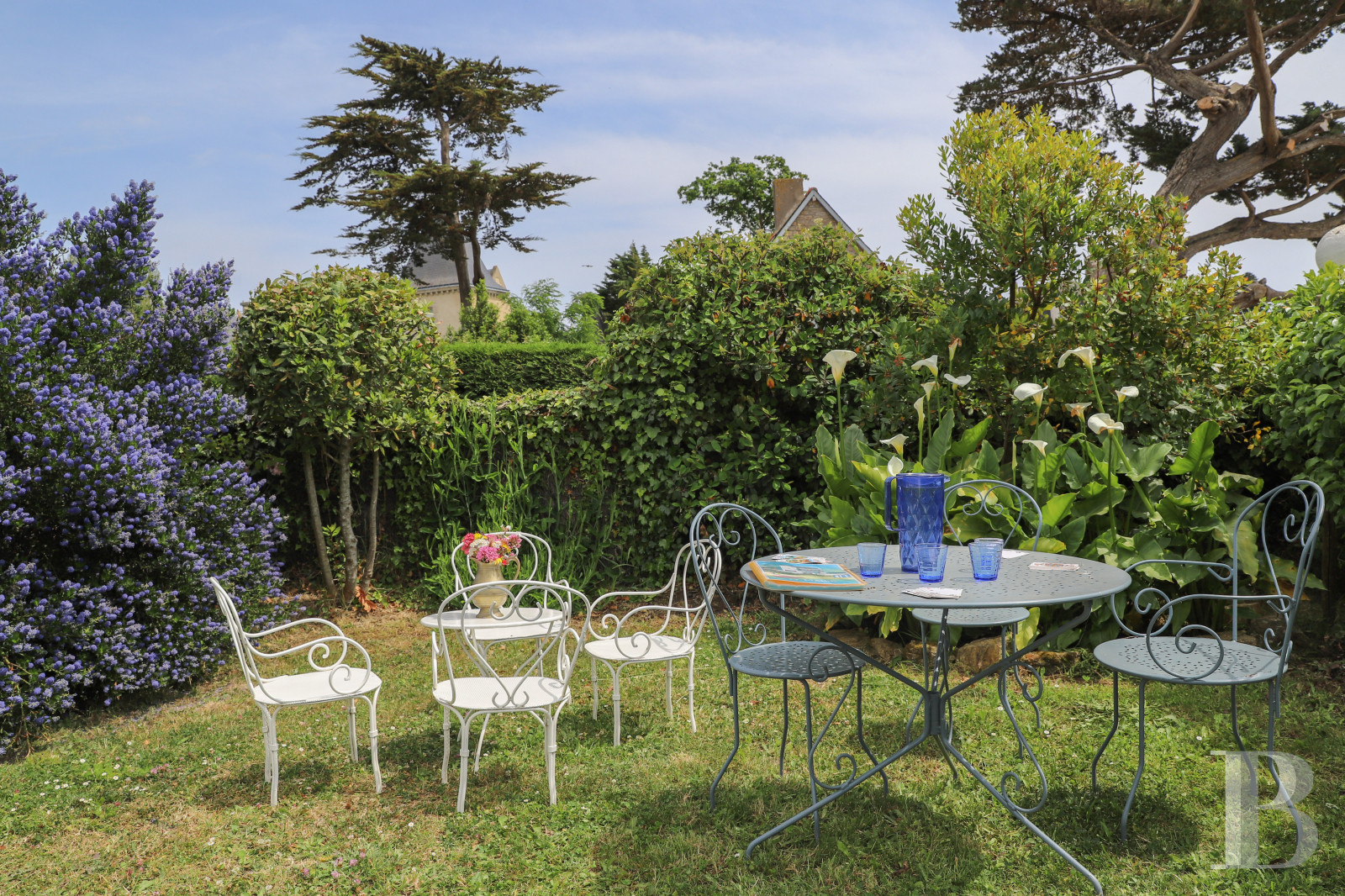 Sur l’Île-aux-Moines, dans le golfe du Morbihan, une maison de famille les pieds dans l’eau - photo  n°13